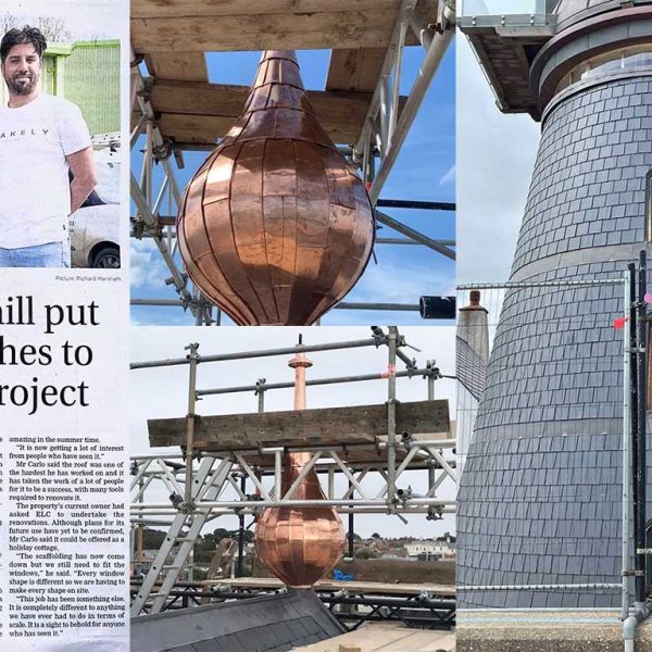 The Old Mill House, Aldeburgh, Windmill Wall Cladding The Old Mill House, Aldeburgh, Windmill Wall Cladding
