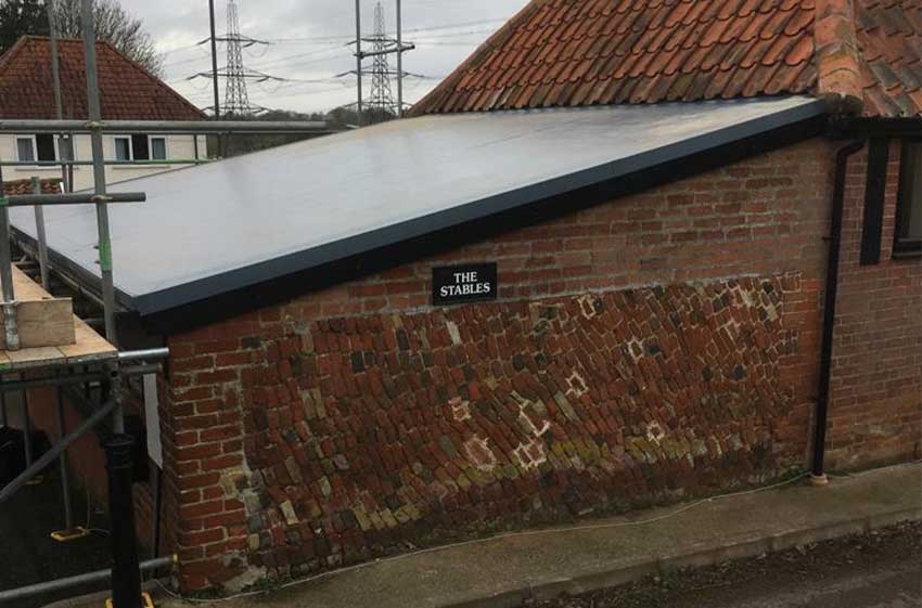 Liquid Flat Roof - The Stables