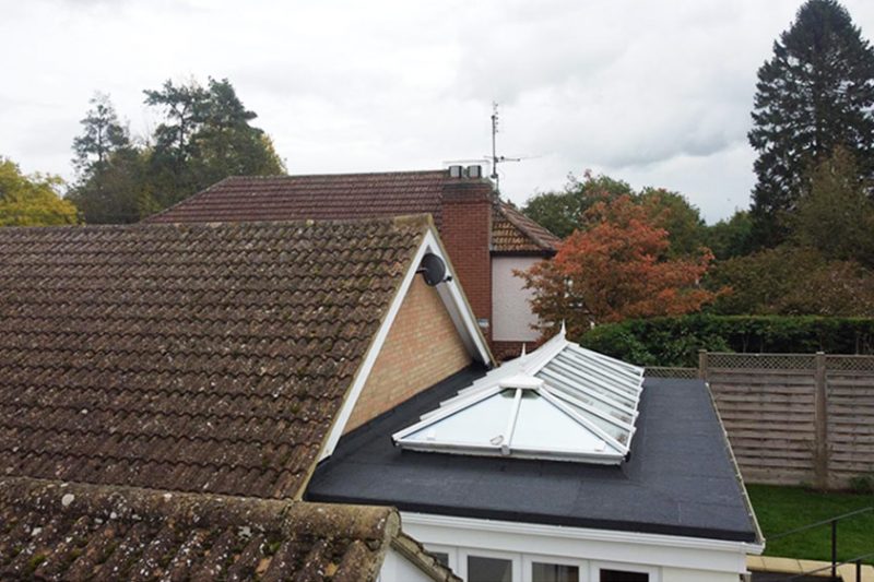 Felt Flat Roofs, ELC Roofing, Sudbury, Suffolk, Ipswich Flat Roof Extension - Felt Flat Roof Installation
