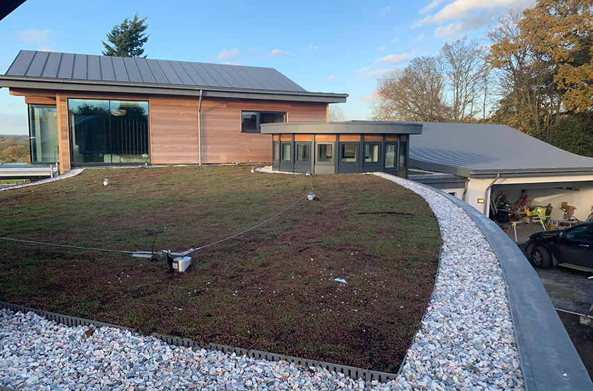 Green Roofs, Green Roofing Specialists. Sudbury, Suffolk - ELC