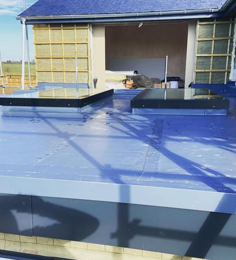 Single Ply Flat Roofs, Sudbury, Suffolk, ELC Roofing