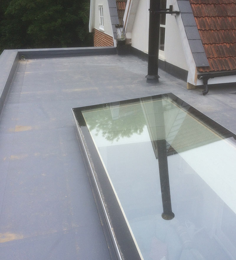 Single Ply Flat Roofs, Sudbury, Suffolk, ELC Roofing